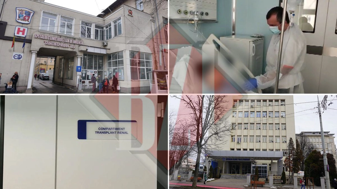 Cinci transplanturi în acest weekend, la Iași! Un pacient va beneficia de un ficat nou, doi de rinichi și alți doi vor avea câte o cornee nouă