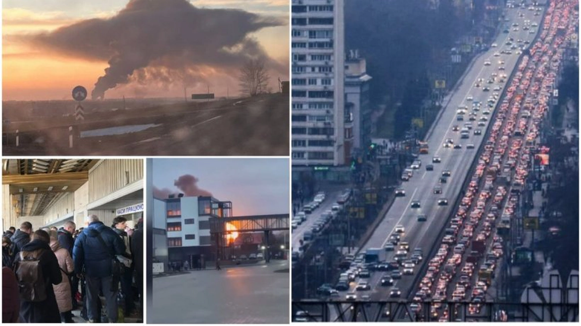 Primarul din Kiev îndeamnă populaţia să se grăbească spre adăposturile protecţiei civile