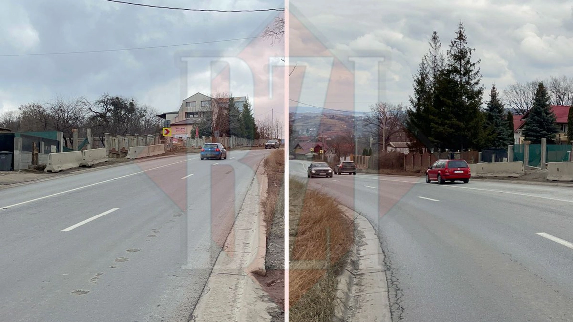 Primăria Iași a montat un parapet de protecție pe șoseaua Bucium, după un accident cumplit- GALERIE FOTO