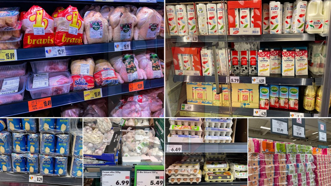 Lista alimentelor care s-au scumpit enorm în anul 2022. Prețurile vor continua să crească, spun specialiștii din Iași. ”Cei cu venituri mici vor cumpăra mai multă pâine și mai puțină carne”