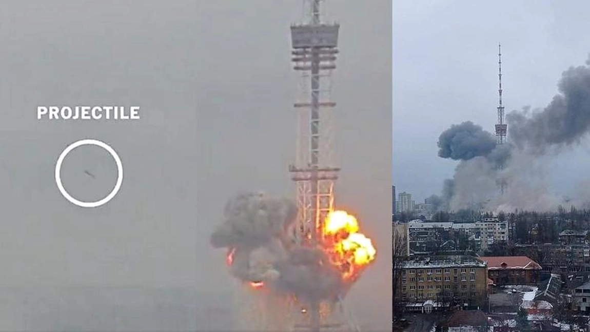 Rusia a atacat sediul unei televiziuni din Ucraina pentru a ”combate atacurile informaționale”