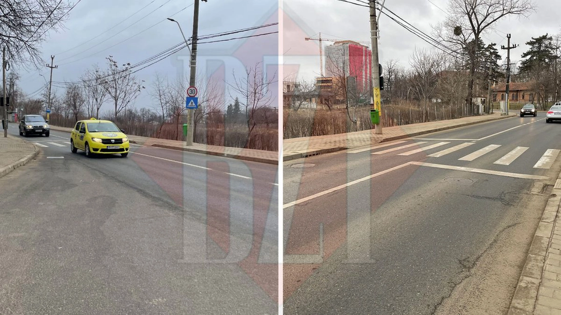 Parapet de protecție pe Aleea Sadoveanu din Iași ! Schimbări de trafic pe șoseaua spre Breazu