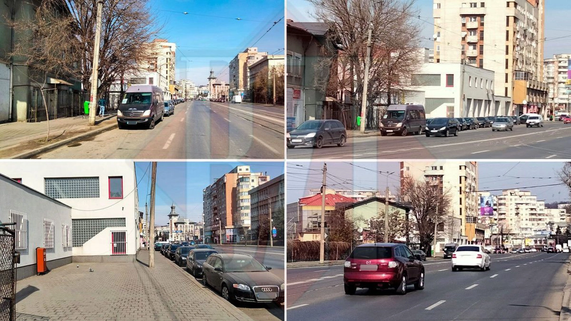 Reguli noi de trafic rutier într-o zonă circulată din Iași! Surpriză neplăcută pentru șoferii care parchează lângă Gara Mare- GALERIE FOTO