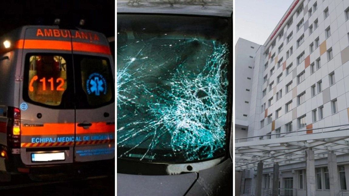 A urcat băut la volan și a comis un accident rutier cu victime. Un minor din Iași a ajuns la spital în urma impactului