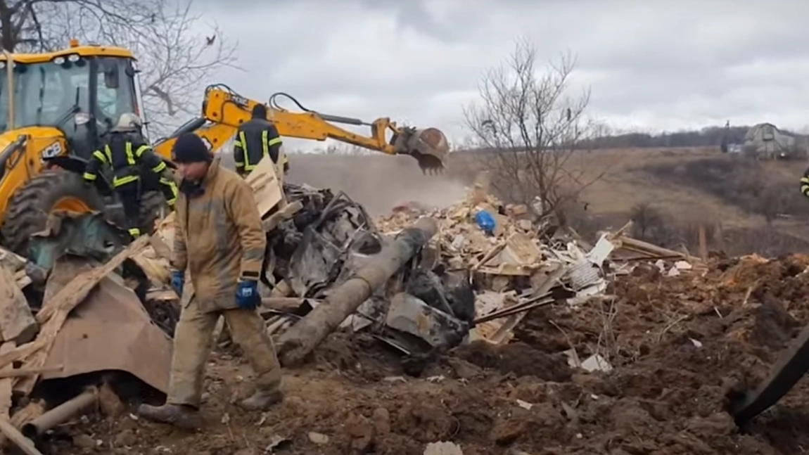 Bombardamentele ruse au distrus complet o așezare cu 600 de locuitori din regiunea Harkov - VIDEO