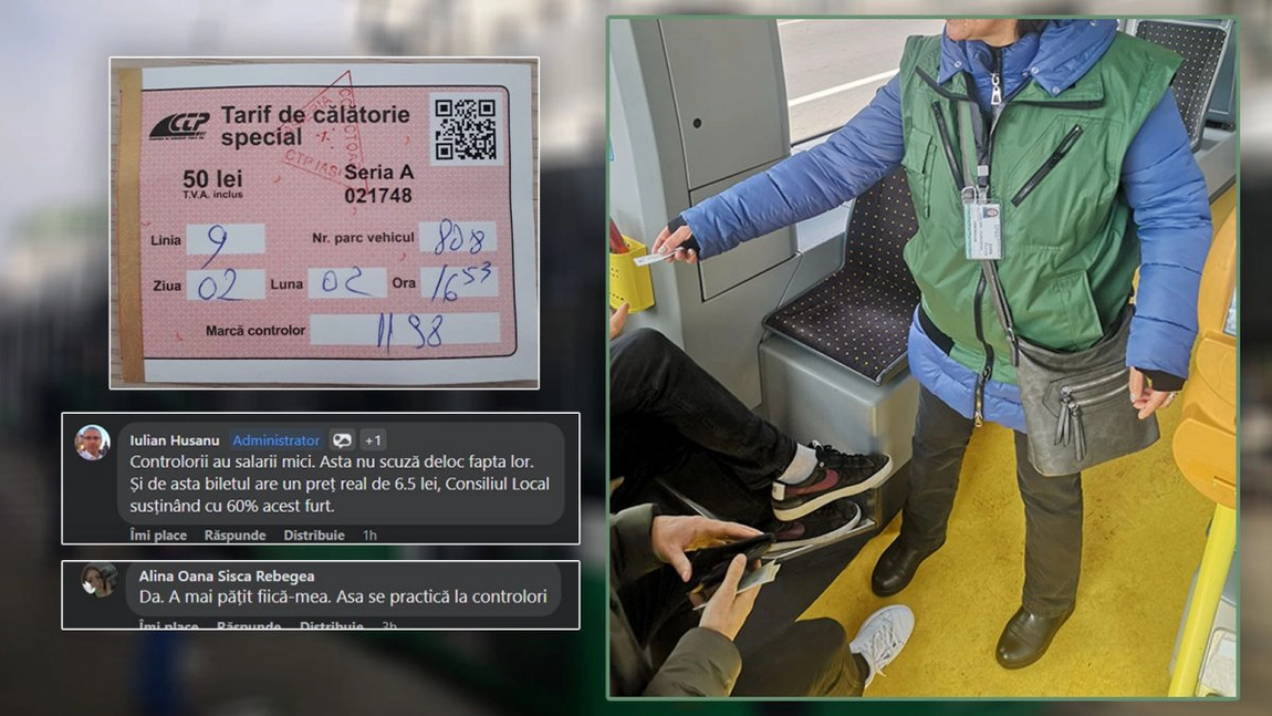 Acuzații grave la adresa controlorilor de la CTP Iași: ”Își bagă în buzunar banii primiți pentru tarifele speciale!”