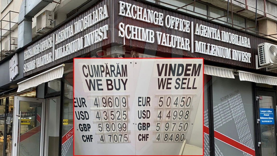 Criză de euro la schimburile valutare din Iași: „De când cu refugiații, e gol peste tot!”