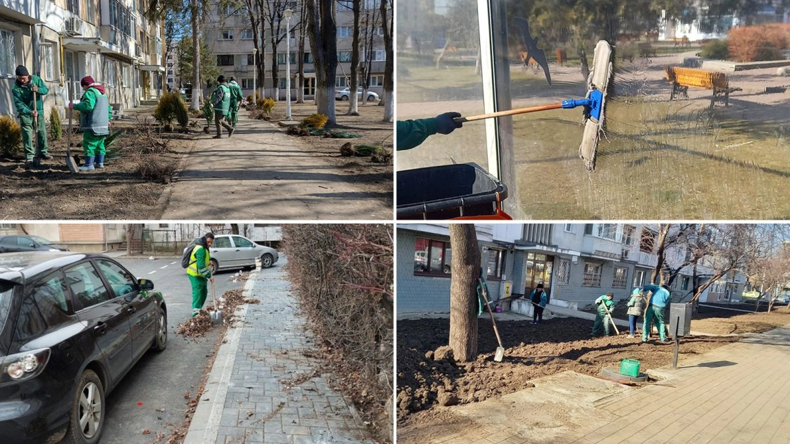 Lucrări de salubrizare, amenajare și asfaltare în mai multe zone ale Iașului