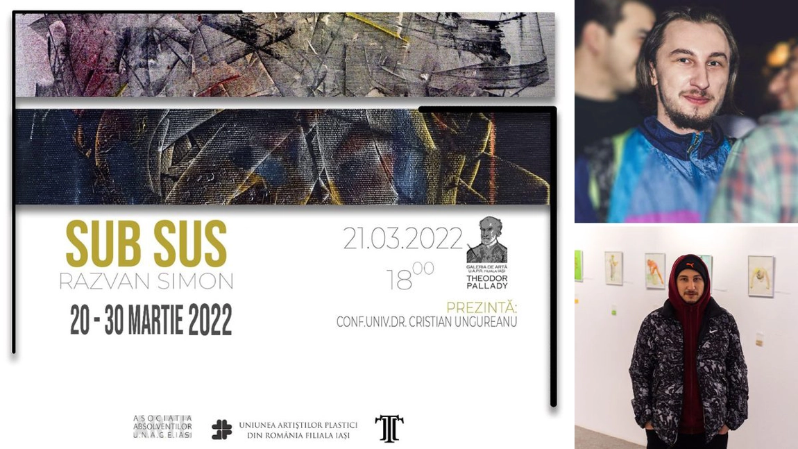 De la matematică-informatică la arte plastice: Cum a devenit tânărul Răzvan Simon un pictor remarcabil