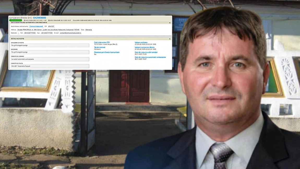 Mita electorală, modă la Hălăucești: Tone de carne de pui, artificii și muzică populară- rețeta pentru un vot!