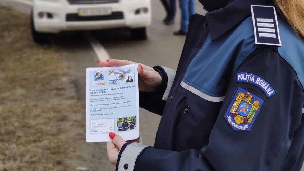 Surpriză făcută de polițiștii ieșeni refugiaților din Ucraina