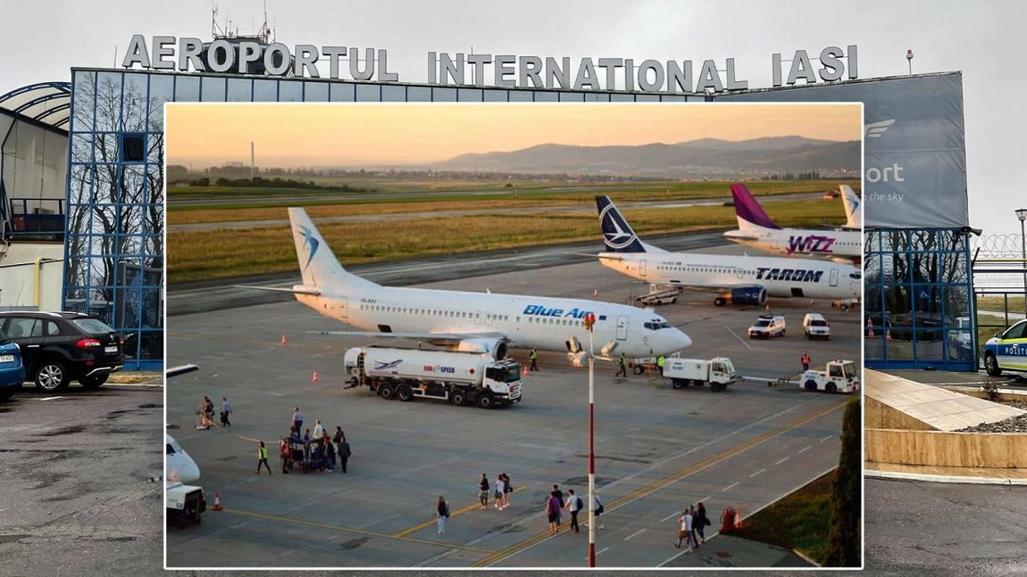Noi rute de zbor la Aeroportul Iași după ridicarea restricțiilor! Blue Air ar putea opera șase noi rute din vară