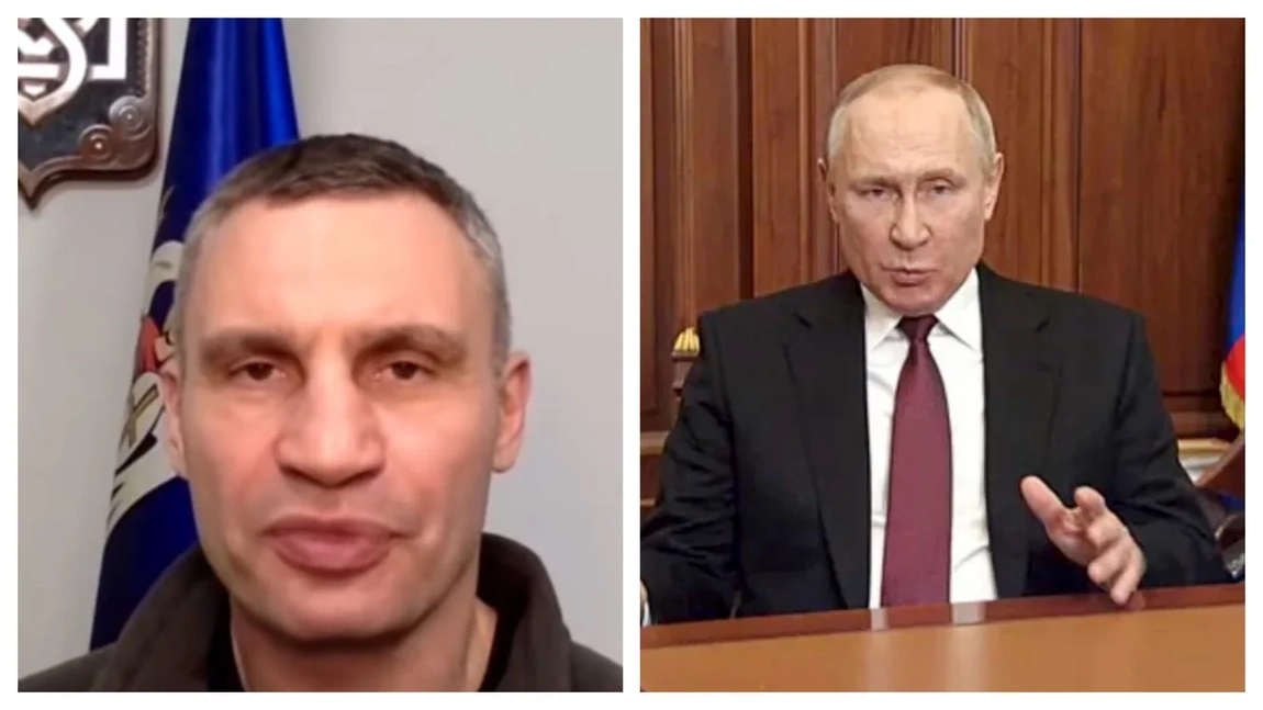 Primarul Kievului, Vitali Klitschko, avertisment îngrijorător. Acesta spune că Vladimir Putin ar putea ataca nuclear și chimic