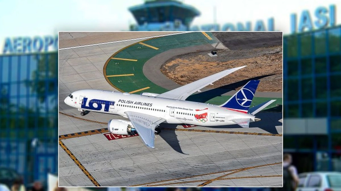 Veste bună pentru refugiații ucraineni! LOT Polish Airlines dublează numărul zborurilor de la Aeroportul Iași