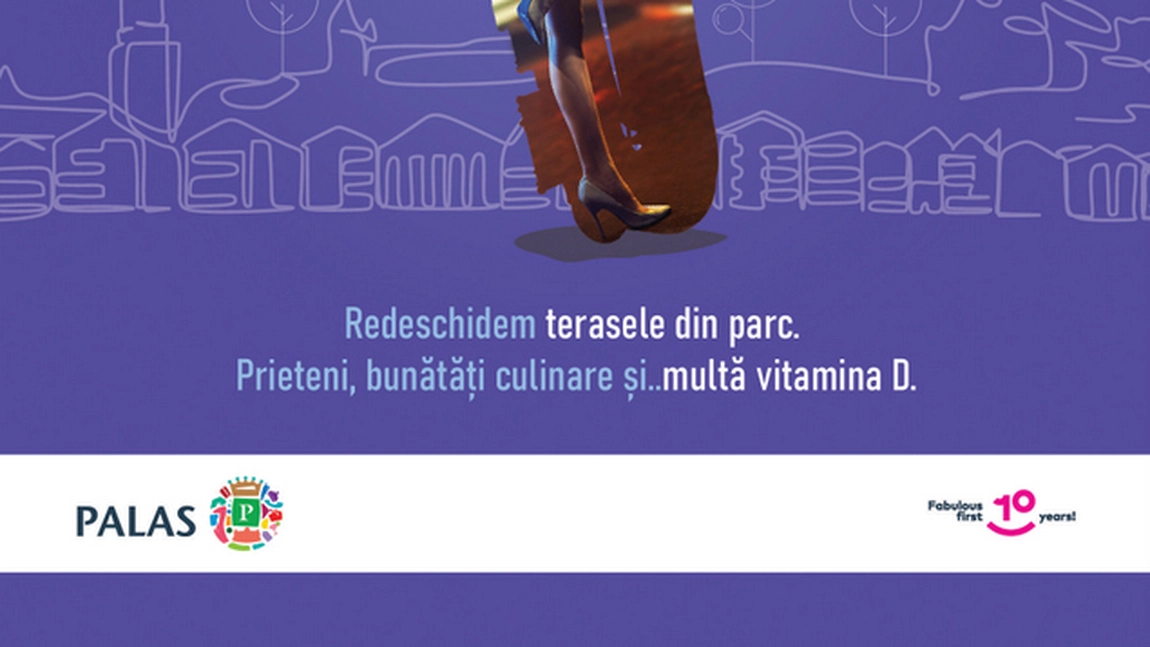 Weekenduri pline de energie la terasele din Palas