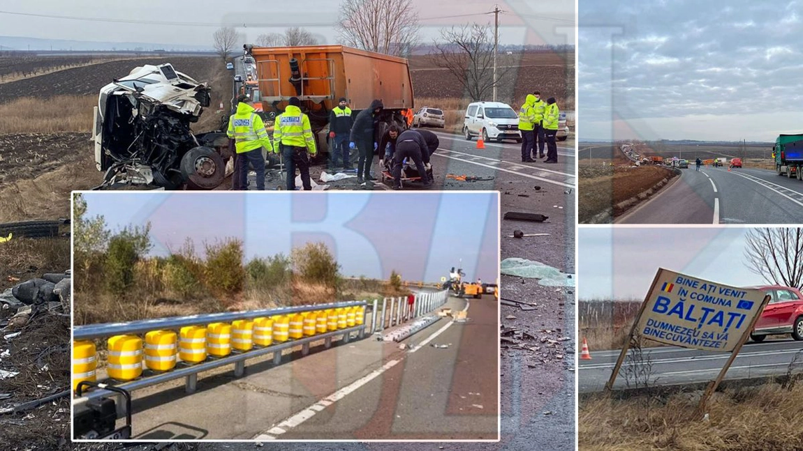 Surpriză în traficul rutier din Iași! Un nou tip de parapet, pe mijlocul DN 28, va fi montat în zona morții, la Bălțați - FOTO