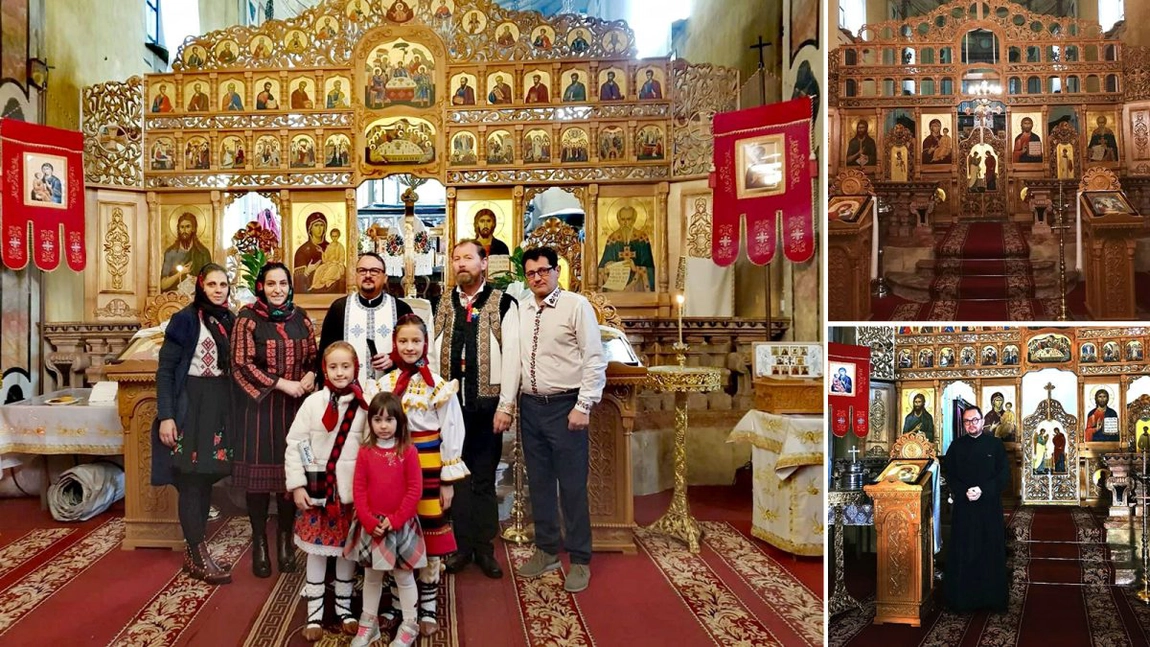 Povestea incredibilă a unui preot ortodox din Iași plecat în Italia. Cum a transformat în totalitate o biserică catolică în una ortodoxă! GALERIE FOTO (Exclusiv)