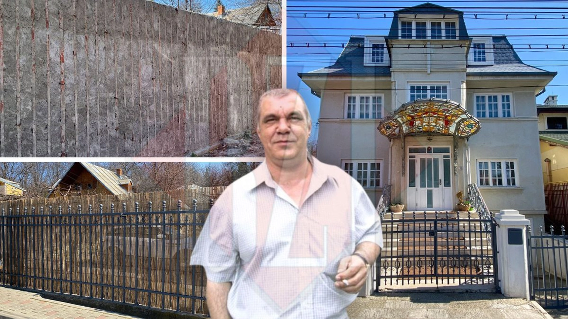 Patronul hotelului Hampton a intrat în legalitate! Afaceristul Gheorghe Ionescu a trântit un gard pentru vila din Copou