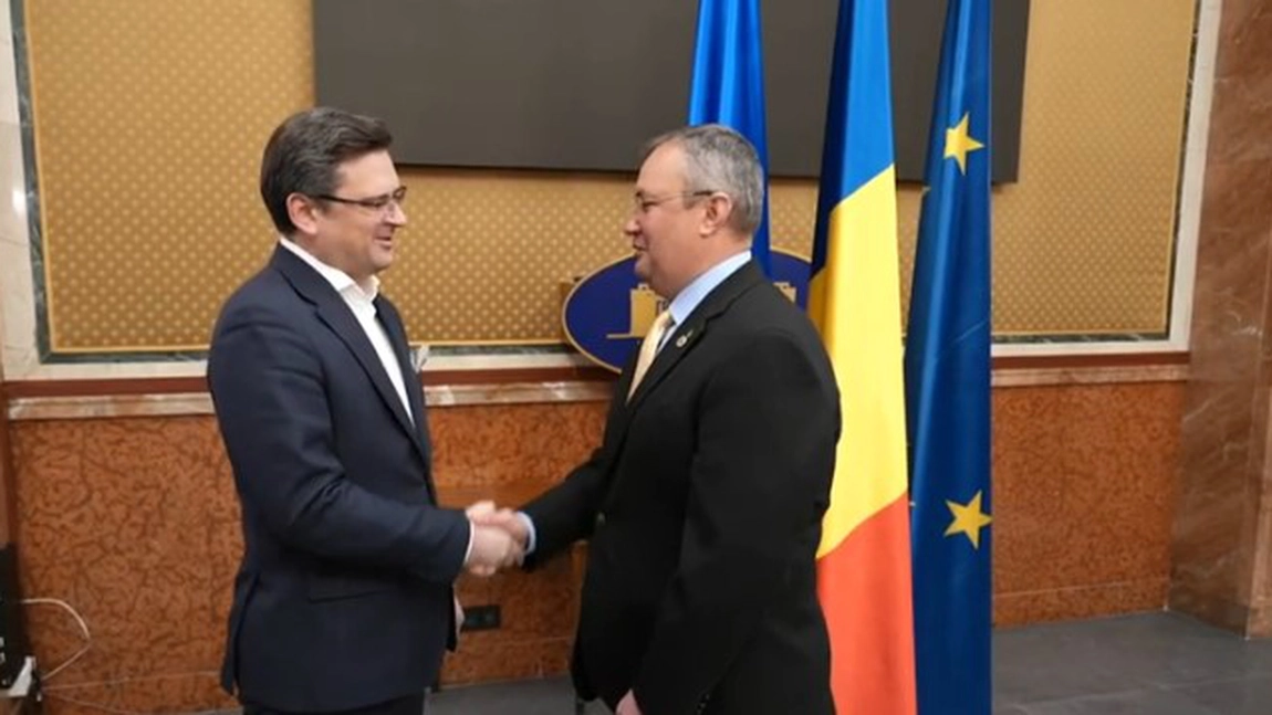 Primele declarații făcute de premierul Nicolae Ciucă și Dmytro Kuleba, ministrul de Externe din Ucraina - FOTO, VIDEO