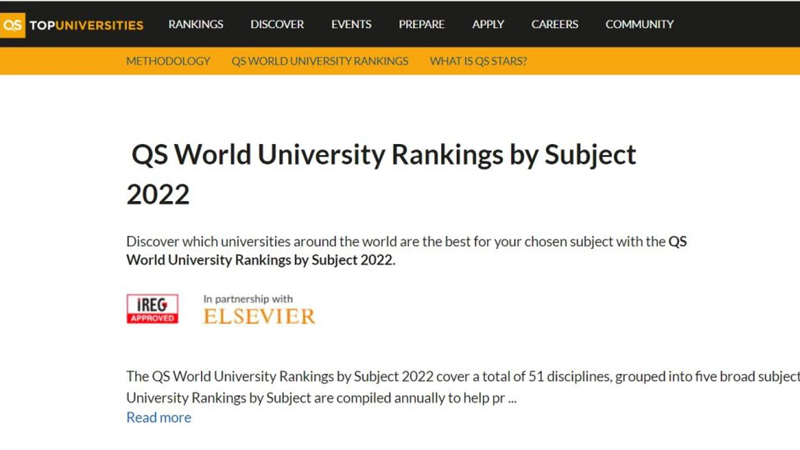 Universitatea Tehnică, singura instituție de învățământ superior din Iași prezentă într-un clasament internațional care ierarhizează universitățile pe cinci domenii