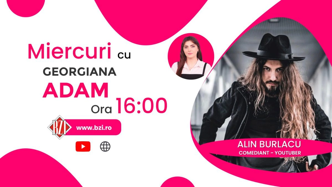 LIVE VIDEO - Energia pozitivă și autoironia îl definesc! Comediantul și youtuberul Alin Burlacu împărtășește pentru BZI LIVE despre experiența din cadrul show-ului iUmor - FOTO