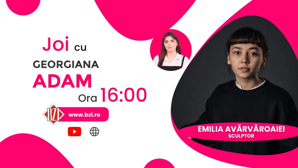 LIVE VIDEO - Atmosfera mistică și subtilitatea înțelesurilor îi caracterizează arta! Emilia Avărvăroaiei, sculptor, detaliază pentru BZI LIVE despre expozițiile sale - FOTO