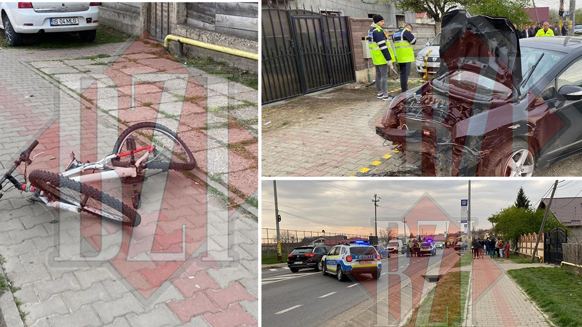 Biciclistul accidentat aseară la Lețcani a murit la Iași - EXCLUSIV