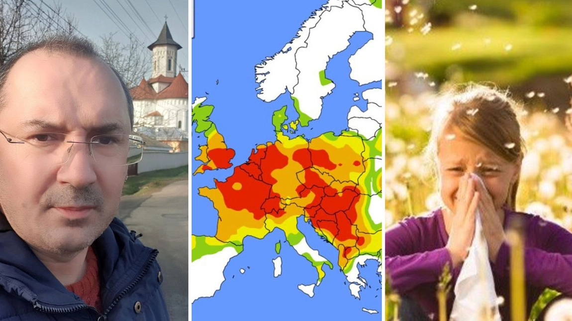 Creștere alarmantă de polen în atmosferă, în Iași! Medicul specialist în alergologie avertizează ieșenii alergici: ”Țineți geamurile închise!”