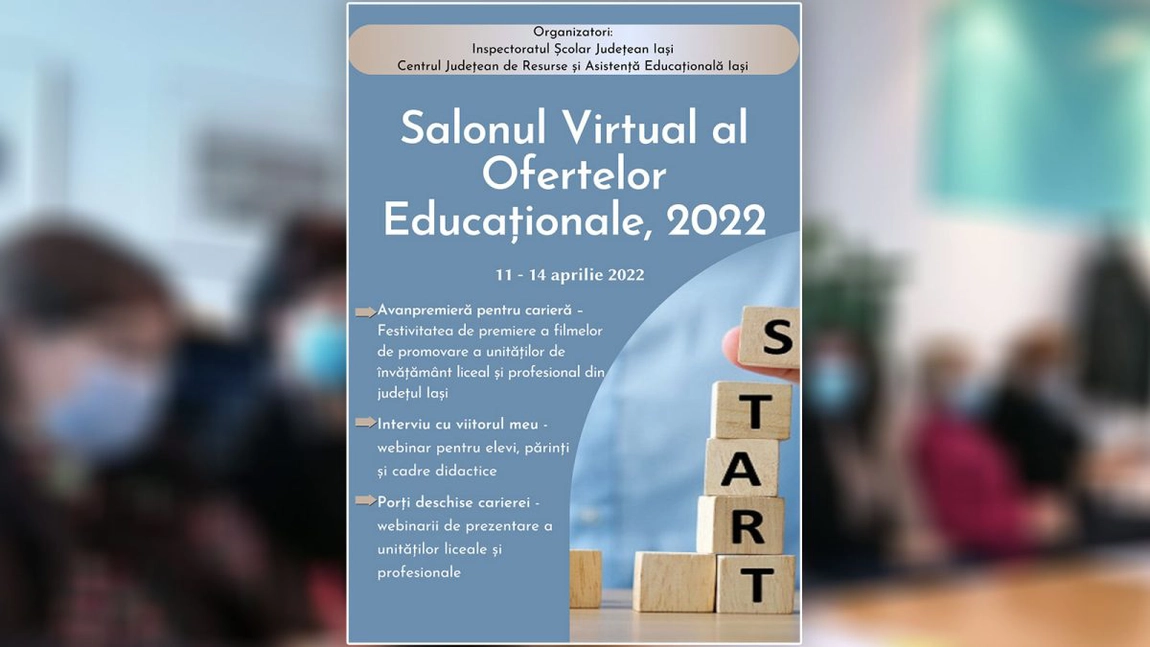 Anul acesta un număr mai mare de elevi pot participa la Salonul Ofertelor Educaţionale