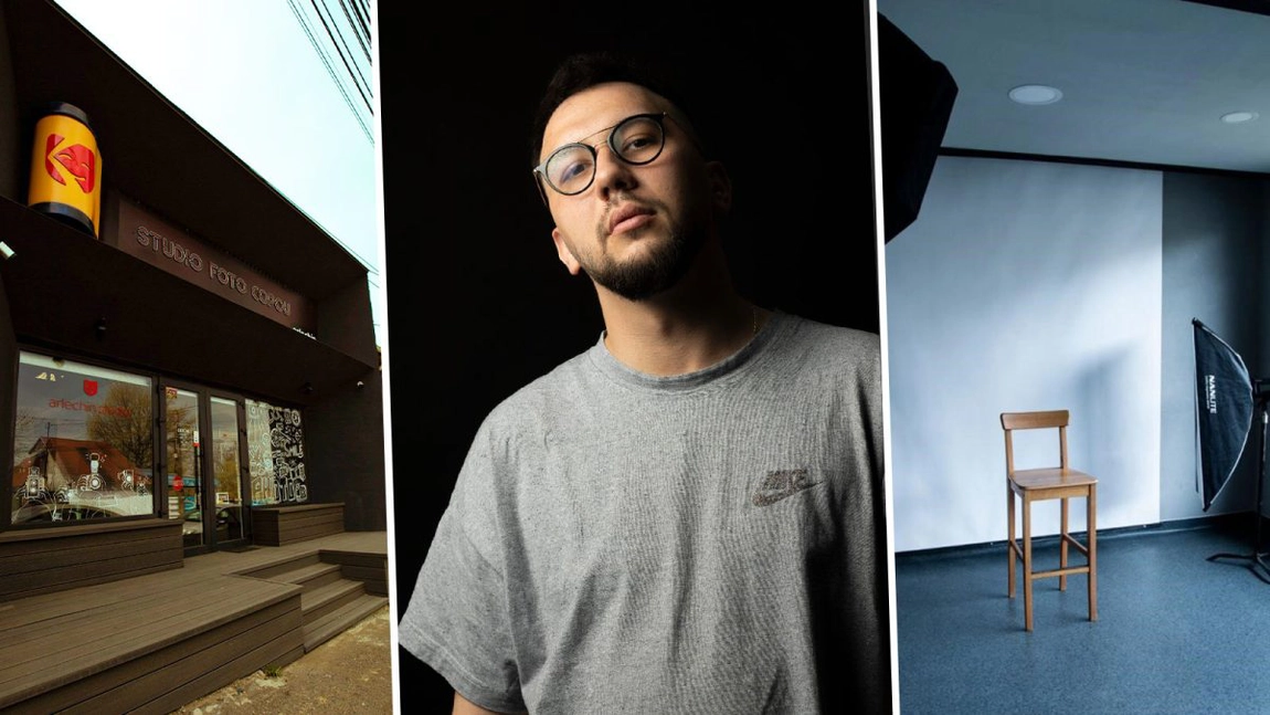 Un ieșean a studiat cinematografie la Milano și are un studio foto unic în Copou! A lucrat cu cei mai mari influenceri din România - GALERIE FOTO