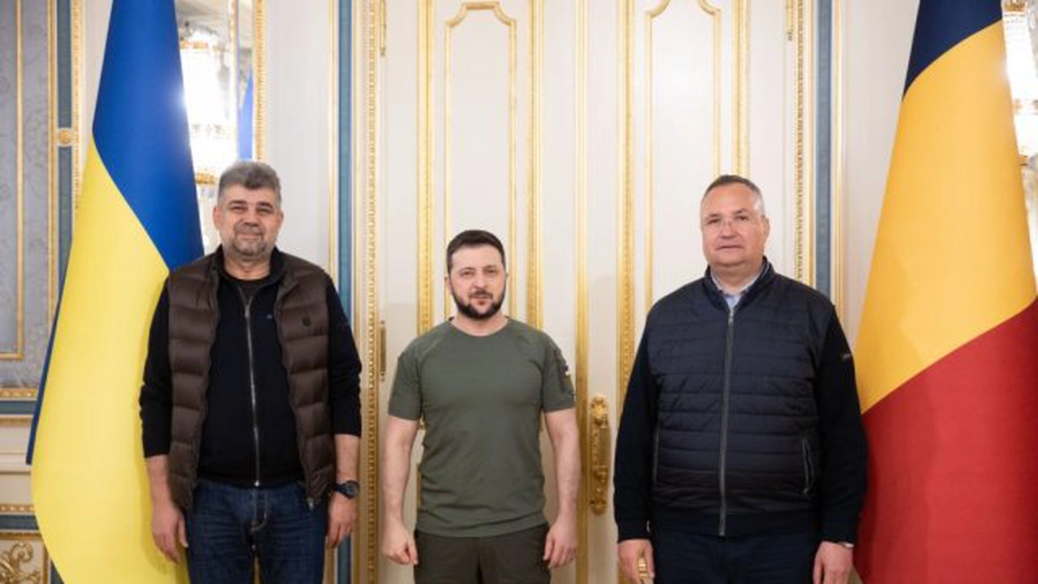 În delegaţia României din Ucraina a lipsit Florin Cîțu. Marcel Ciolacu explică de ce - VIDEO