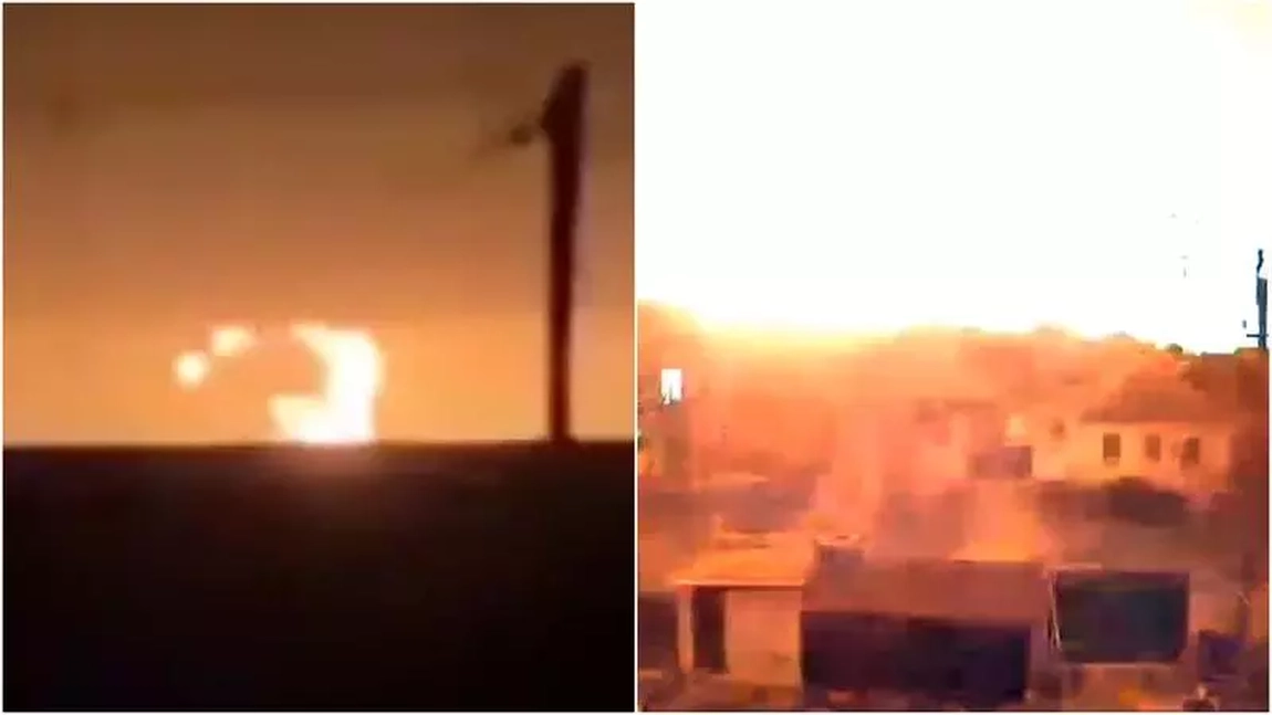 Rușii nu încetează cu bombardamentele. Imagini video cu explozia de la Nikolaev