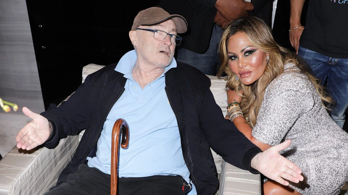 Orianne l-a părăsit Phil Collins, ajuns acum în cărucior cu rotile, pentru a se mărita cu un tinerel cunoscut pe un site de escorte