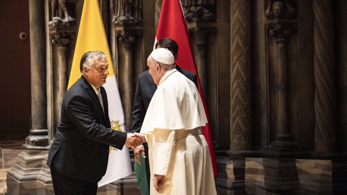 Vizită a premierului Ungariei la Vatican. Viktor Orban a fost primit de către Papa Francisc - VIDEO