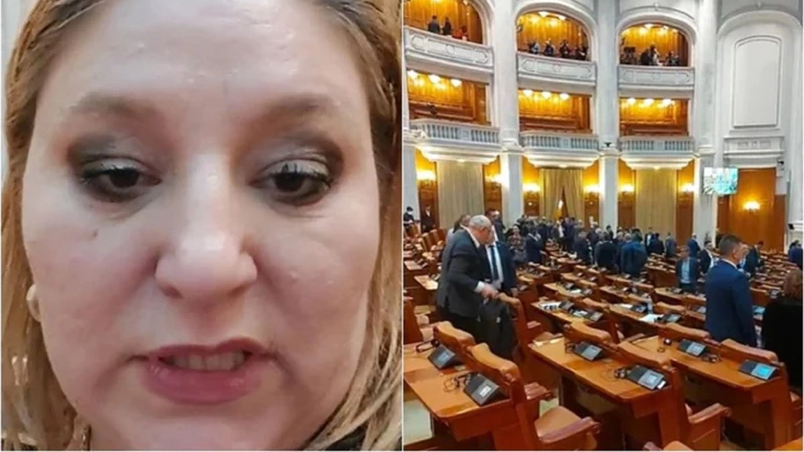 Diana Șoșoacă a ieșit din sală când a început discursul lui Zelenski - VIDEO