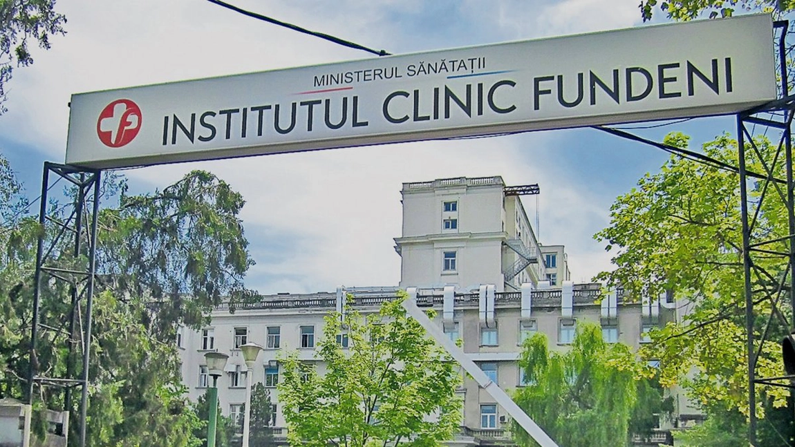 Incendiu la Institutul Fundeni din Bucureşti. Un cadru medical a suferit arsuri