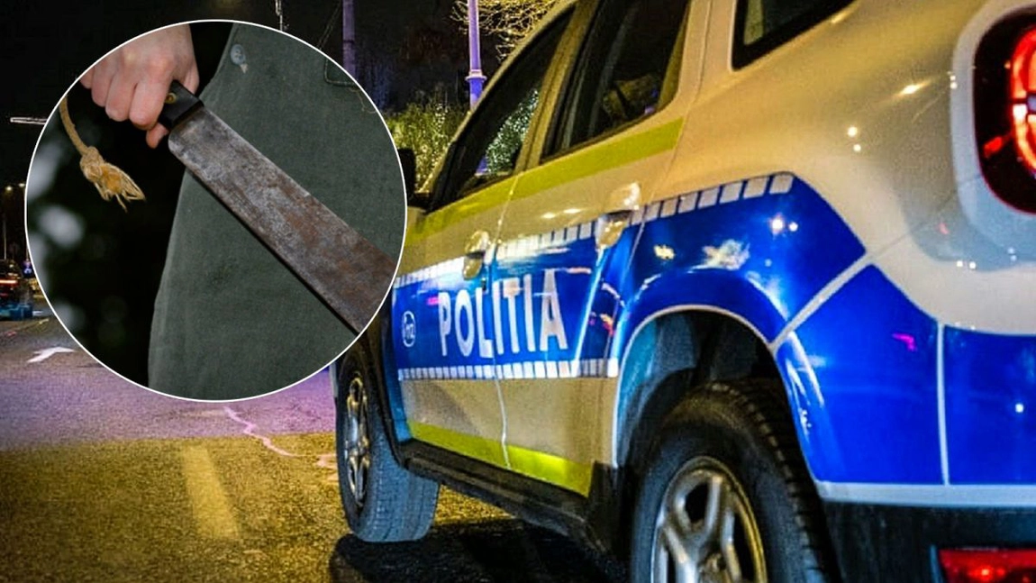 Scene de groază, în Iași! Un individ a pus mâna pe o macetă cu care a încercat să-l decapiteze pe un cunoscut! (Exclusiv)