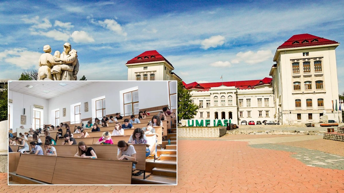 Simularea concursului de admitere la Universitatea de Medicină și Farmacie din Iași: 1.700 de candidați, 200 de studenți voluntari, 65 de amfiteatre