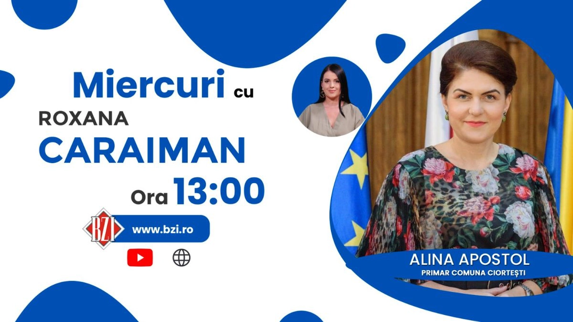 LIVE VIDEO - La Ciortești se îmbină sportul cu baletul și cu evenimentele culturale. Alina Apostol, primarul comunei, discută la BZI LIVE despre activitățile inițiate - FOTO
