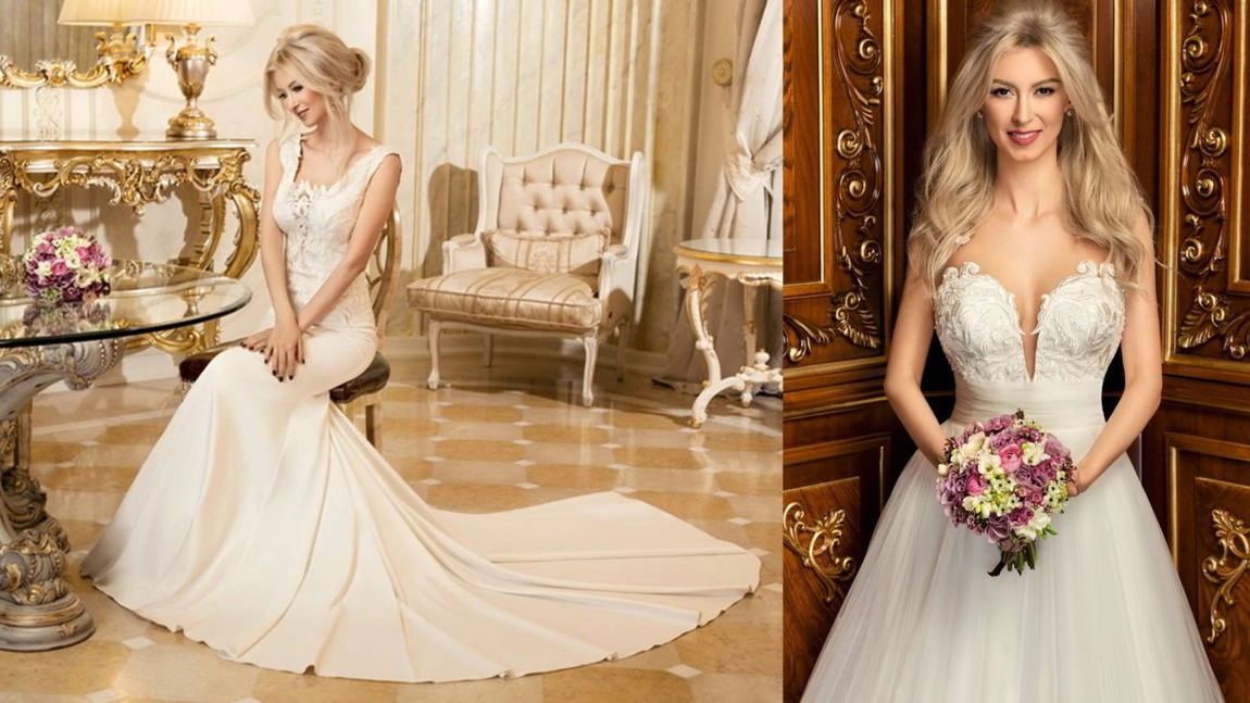 Andreea Bălan, din nou în rochie de mireasă