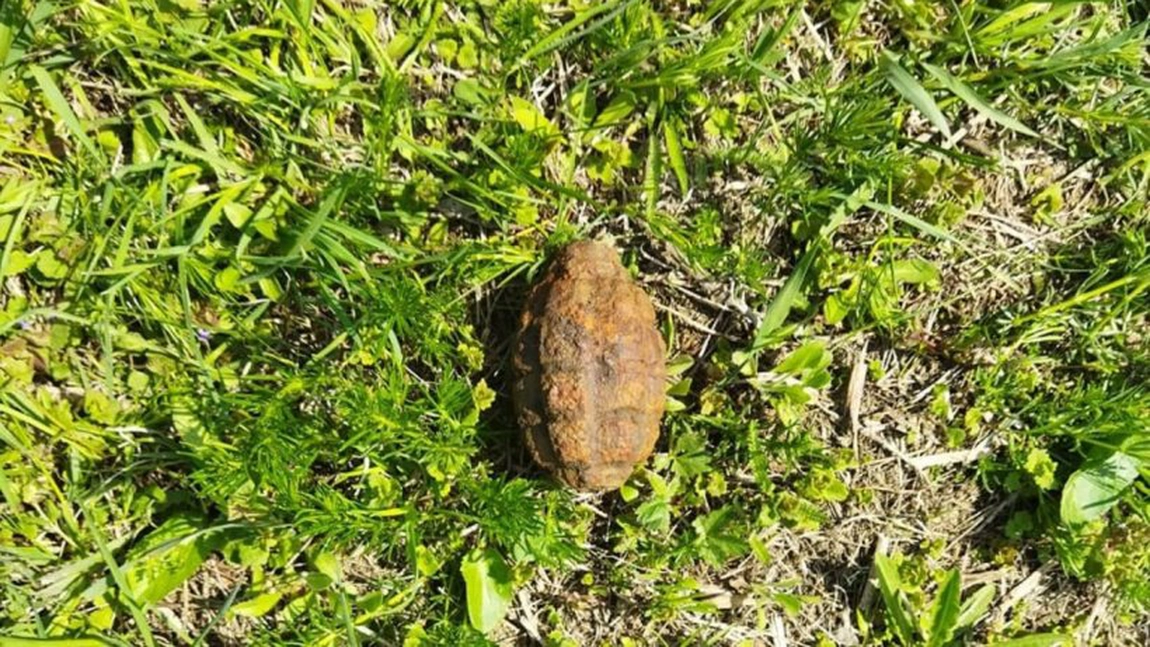 Un bărbat din județul Botoșani a găsit o grenadă în curte