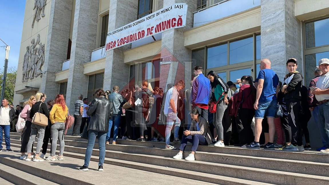 Bursa Generală a Locurilor de Muncă, organizată de AJOFM Iași - UPDATE, FOTO, VIDEO