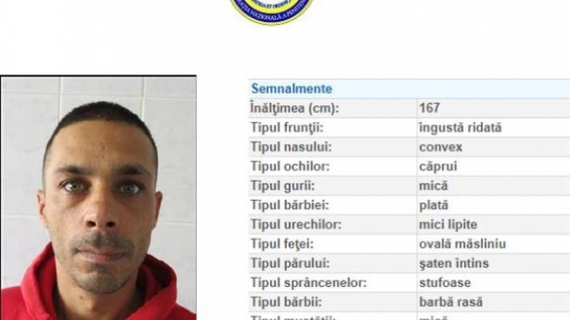 Un deținut periculos a evadat dintr-un spital din Bucureşti