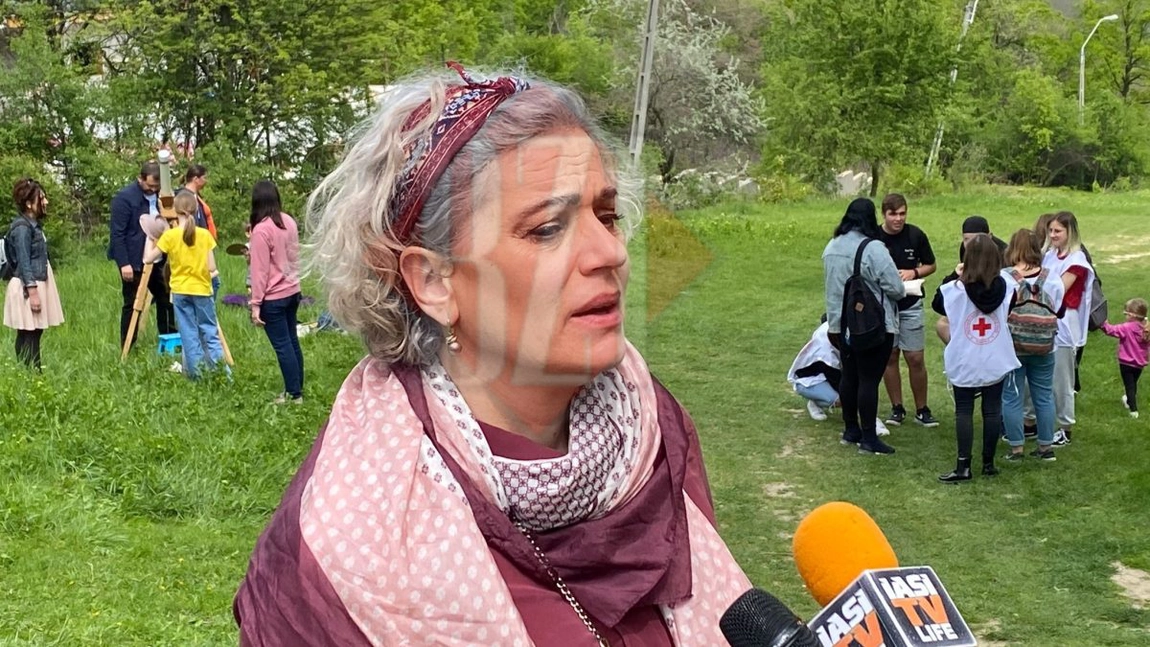 Ateneul Național din Iași organizează astăzi, 7 mai 2022, începând cu ora 14, proiectul de ecologizare „Pârtia de cultură”, ediția a III-a. Participă Maia Morgenstern - GALERIE FOTO, VIDEO