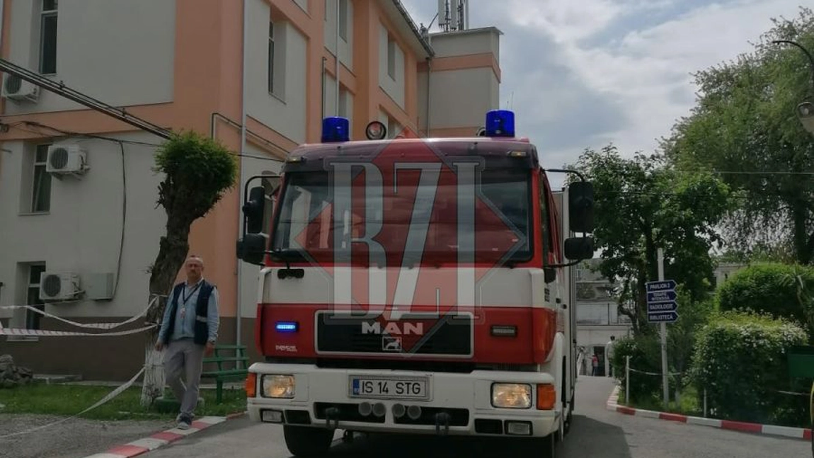 Spitalul Clinic de Boli Infecțioase din Iași, singura unitate medicală care are serviciu de pompieri privat. Dr. Florin Roșu: „Precauția înainte de toate” - FOTO