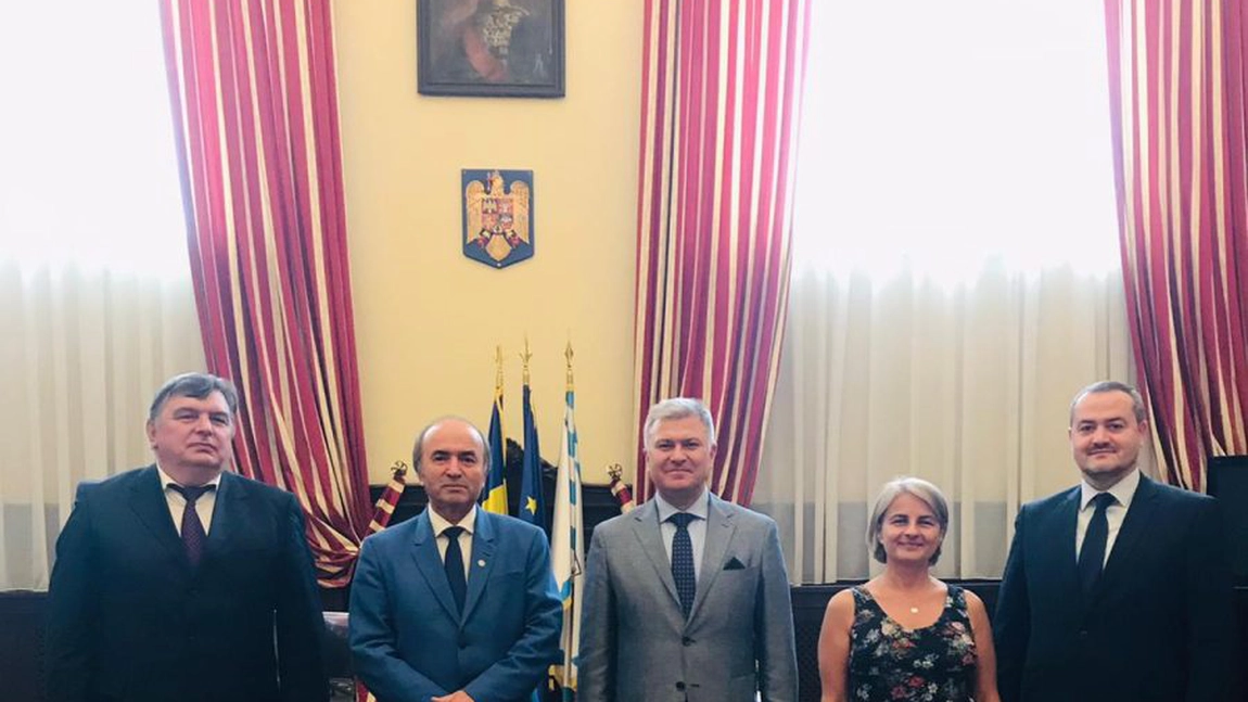 Ambasadorul Republicii Moldova în România, vizită oficială la UAIC Iași - FOTO