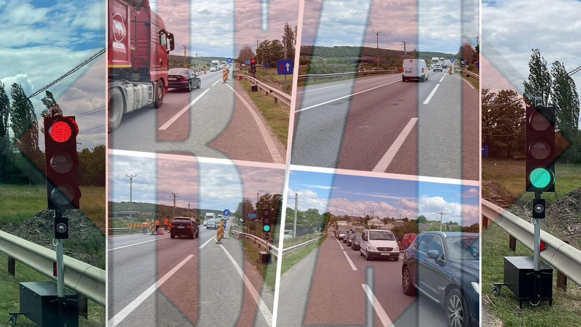 Reguli noi de circulație pe cea mai aglomerată șosea din Iași! Timp de 2 luni, șoferii vor sta la cozi kilometrice – GALERIE FOTO