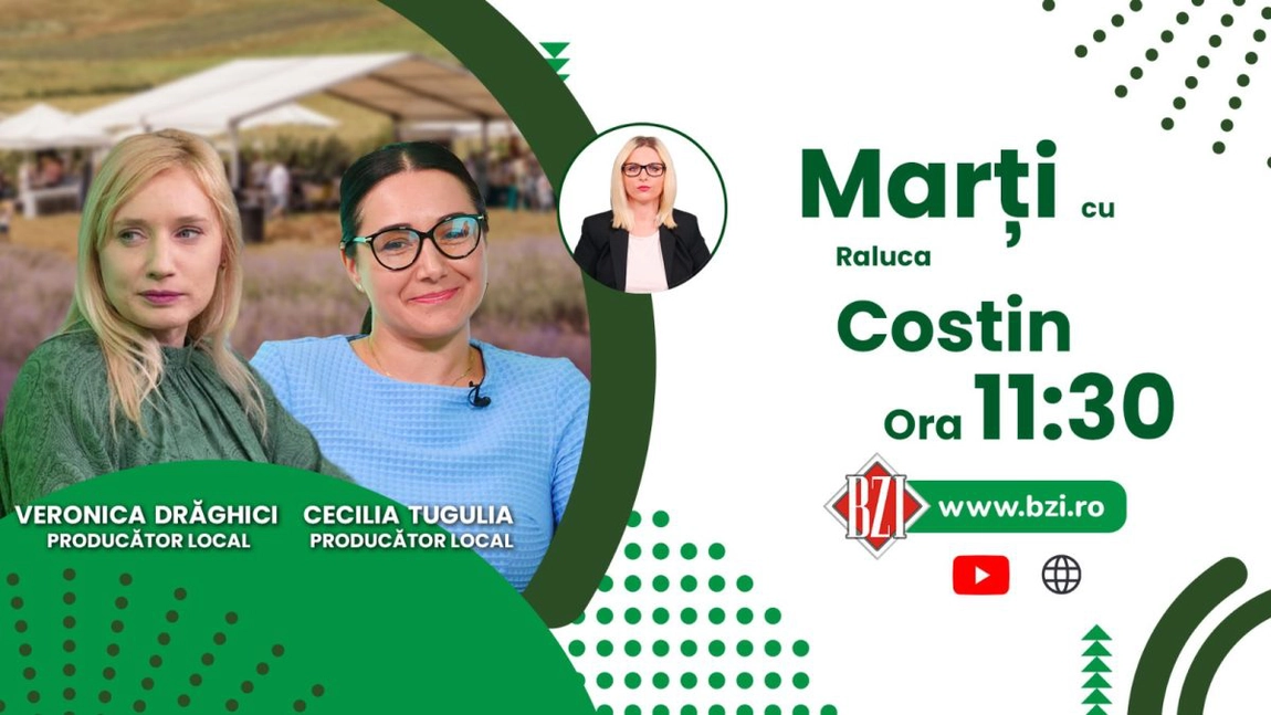 LIVE VIDEO - Cum reușește un Festival în lavandă să atragă turiștii în Iași? Aflați de la Cecilia Tugulia și Veronica Drăghici, numai la BZI LIVE! - FOTO