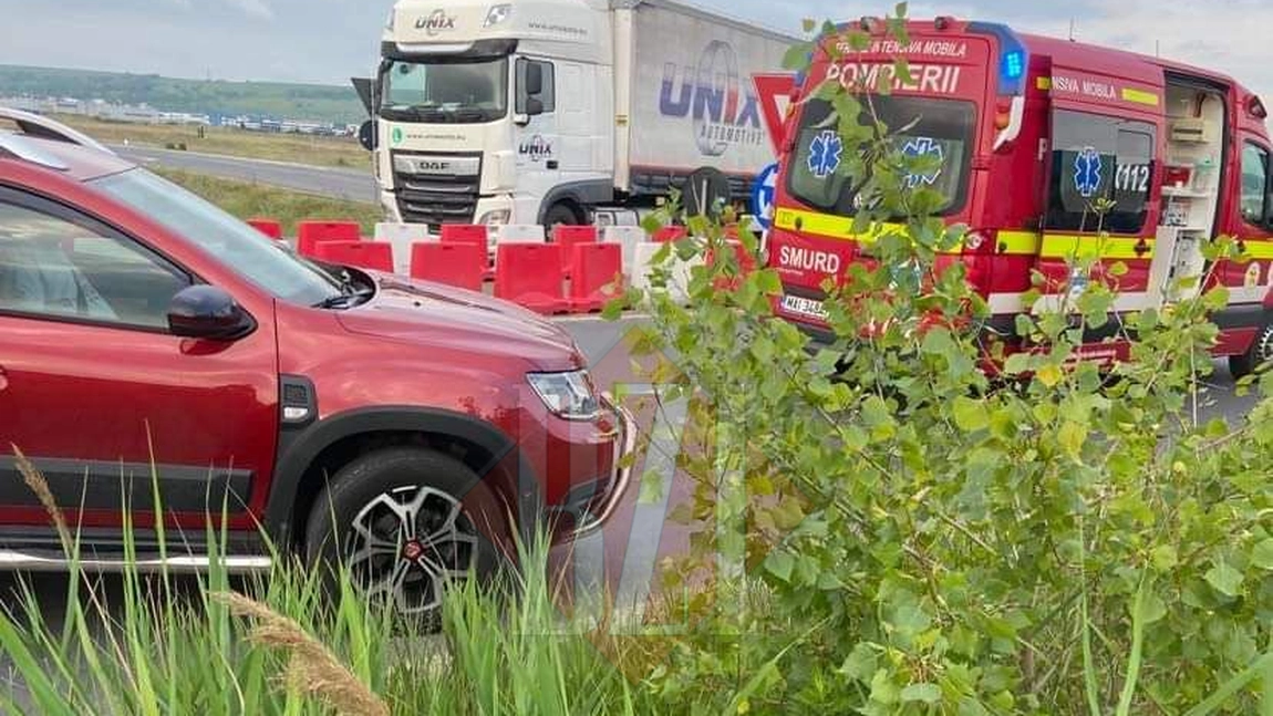 Accident rutier în zona Metro din Iași! Două autoturisme au fost implicate- EXCLUSIV/FOTO, UPDATE