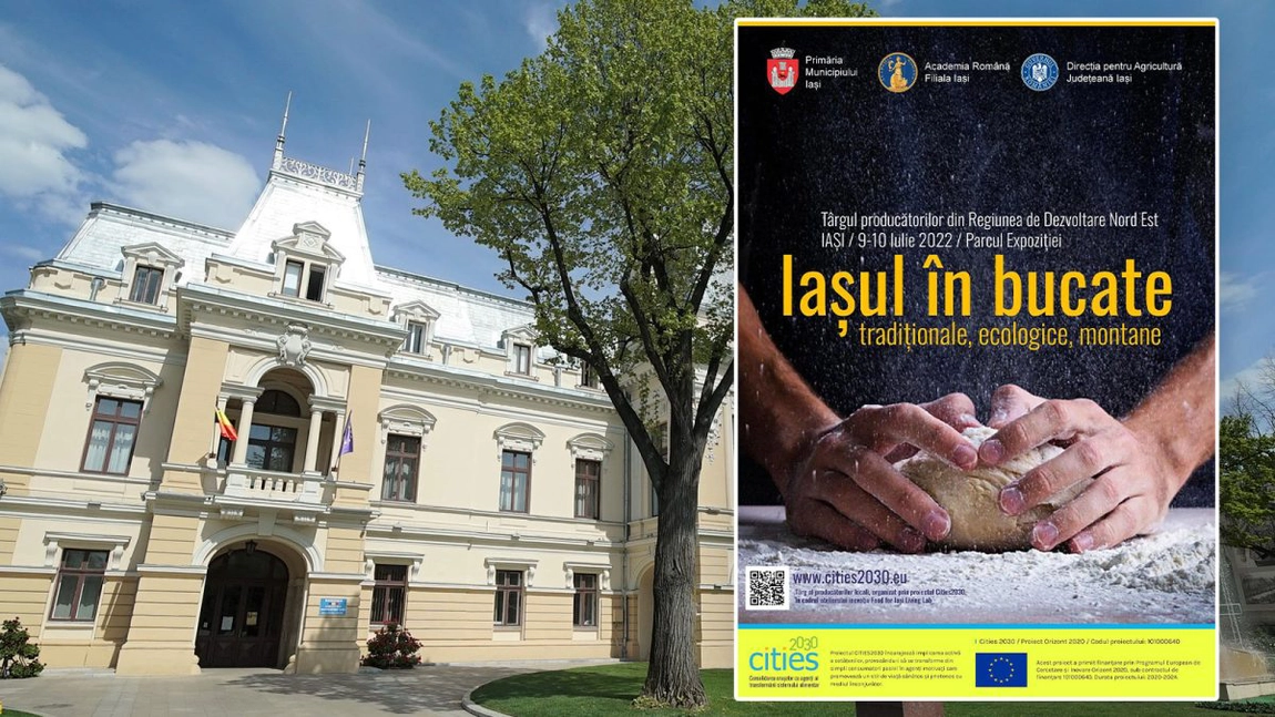 Târg unic în zona Moldovei, organizat la Iași! Cei interesați sunt așteptați la “Iașul în bucate tradiționale, ecologice, montane”, în Parcul Expoziției